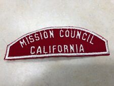 Mission Council Red & White RWS Council Strip picture