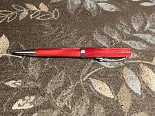 Omas Red Faceted Ballpoint Pen picture