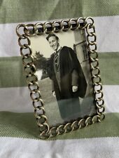 Late Victorian English Brass Ring Picture Frame picture