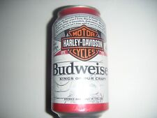 Budweiser HARLEY DAVIDSON Don' Drink & Ride Empty Beer Can Limited Edition 2023 picture