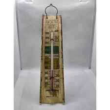 Antique Metal Propane Lp Gas Dealer Thermometer Thermostate Advertisment picture