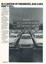 1972 Volvo 142 Engineer 144 Original Advertisement Car Print Ad J515 picture