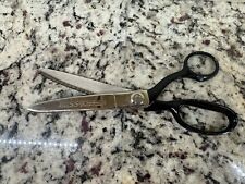 VINTAGE WISS HEAVY DUTY SCISSORS STEEL FORGED Sawtooth Pattern 6” picture