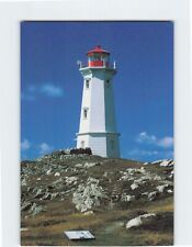 Postcard Lighthouse at Louisbourg, Canada picture