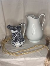 Lot Of Antique Water Pitchers (2). picture
