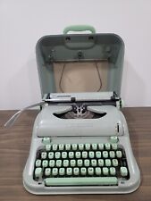 1963 Hermes Media 3 Typewriter, works, With Ribbon And Case picture
