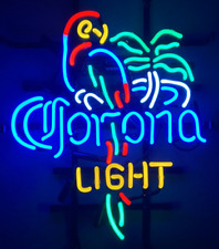 Corona Light Beer Parrot Palm Tree 17