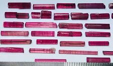 55 Carats Beautiful Gemmy Jewellery Size Red And Bi Colour Tourmaline Crystals picture