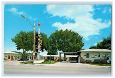 c1960s South Town Motel, Rapid City South Dakota SD Posted Postcard picture