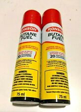 Ronson Butane 75ml / 2.54 fl oz Refill Fuel Gas for Lighters/ Torch /  Lot of 2 picture