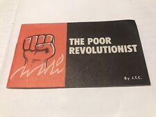 The Poor Revolutionist. J. C. Tract. 1971. Format 120. 1st Year Print. Ex Cond. picture