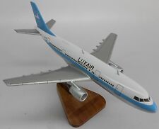 A-300 Airbus Luxair A300 Airplane Desk Wood Model Small New picture