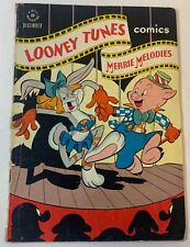 1947 LOONEY TUNES AND MERRY MELODIES #74 ~ cover has some tape picture