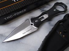 Tac-Force Covert Dual Edge Dagger Boot Knife Locking Clip Sheath 6 1/2