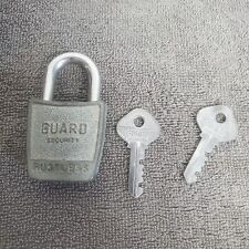 Vintage Guard Security Padlock 2 Keys picture