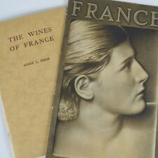 1939 Wines of France & French Travel Brochure Andre L Simon Government Souvenir picture