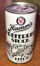 Vintage Hamm's Beer Can Pull Tab Empty 1970's Original 12 oz Preferred Stock picture