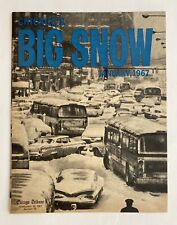 Chicago's Big Snow January 19, 1967 Special Publication of Chicago Tribune MINT picture
