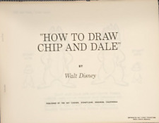 Disneyland Art Corner How to Draw Chip and Dale COPY picture