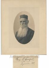 George Fisk Comfort scholar Metropolitan Museum founder antique signed photo picture