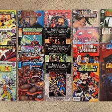 Marvel/DC/Indy Comics 20 Books  -Grendel, Youngblood, Superman, Wonder Woman, et picture