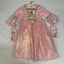 Vintage Barbie princess and the pauper Pink Princess dress and slippers picture