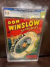 Don Winslow of the Navy CGC 9.0 #39 Fawcett Publications 1946 SWEET BOOK LOOK picture