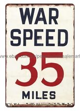 VICTORY SPEED LIMITS metal tin sign living room wall decor garage bars picture