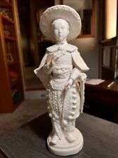 Chinese 12 Inch Hua Mulan Chine De Blanc Heavy Figurine Decor picture