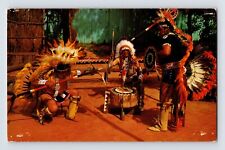 Postcard Missouri Native American Otoe Indian Shield Dance 1960s Unposted Chrome picture