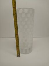 Tiffany & Co. Crystal Vase Basket Woven Pattern Made in Germany picture