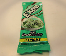 Extra Mint Chocolate Chip Gum Discontinued  Wrigley's Dessert Delights 45 Sticks picture