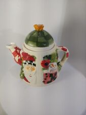 Christmas tea pot picture