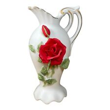 Vintage Norcrest Beauty Rose Matte Finish Vase 6