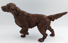 Antique Dog Door Stop Cast Iron Retriever Setter Pointer Dog Large Heavy 9+ Lbs picture