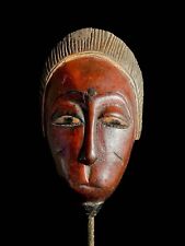 African Guro African mask Home Décor Tribal Wood Carved Hanging -7208 picture