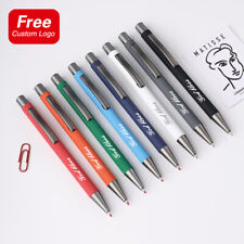 8 Personalised Pen Engraved Custom Advertising Pens Carving Name or Your Content picture