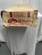 Vintage Pecorino 41622-6 ft 46 pom sparkling stainless metal Christmas tree .W/B picture