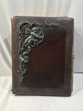Victorian photo album, antique Germany late 1800's to early 1900's, 49 photos picture