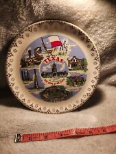 Commemorative 1960s Mid Century Texas Dinner Plate Collectible Plate picture