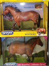 Breyer horse lot Kentucky Breyefest Draft horse picture