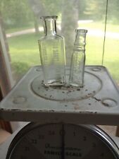 vintage poison /Pharmacy Bottles lot Of 2 picture