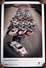 PORSCHE Rennsport Reunion IV 2011 935 Moby Dick 911 550 917 Family Photo Poster picture