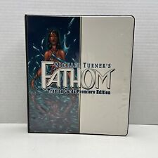 Michael Turner Fathom Trading Card Binder W/ Complete Set, Autographs, & Extras picture