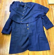 CIVIL WAR US UNION YANKEE INFANTRY BLUE WOOL GREATCOAT OVER COAT-XLARGE 46,48 picture