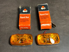 Vintage Signal Stat Amber Light Truck Trailer 1203 DOT New Old Stock Rat Rod picture