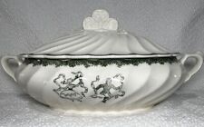 Royal China USA Covered Vegetable Dish Rare Hard To Find 1950s Countryside VGUC picture