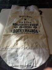 LOOT CRATE ROCKY NYLON HEAVY BAG LOOK LAUNDRY BAG WITH HANGERS MIGHTY MICK'S GYM picture