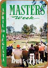 Metal Sign - 1964 Masters at Augusta -- Vintage Look picture