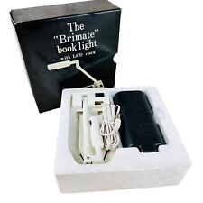 The “brimate” Book Light With LCD Clock New picture